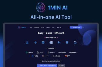 All-in-one AI tool 1minAI costs just $25 for life